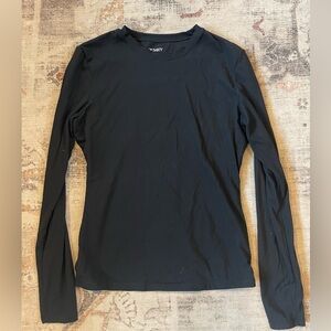 Pumiey long sleeve double lined smooth stretch shirt